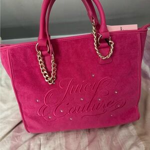 Juicy Couture Hot Pink Tote Bag